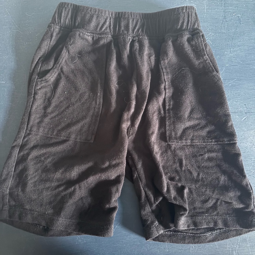 Little Sleepies Black Athletic Shorts